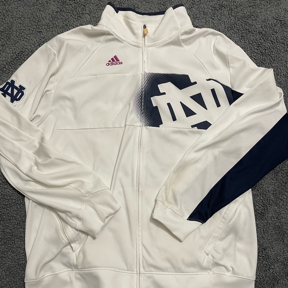 adidas Other - Men’s Notre Dame Climawarm zip up